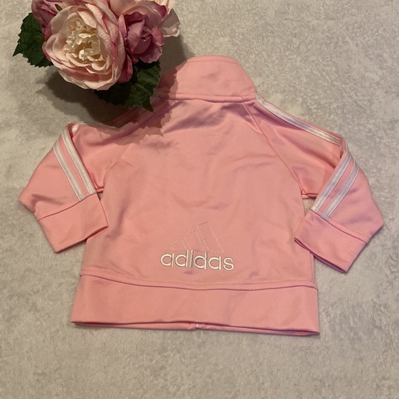 CUTE Pink ADIDAS Size 6M Two Piece Set - Picture 4 of 9